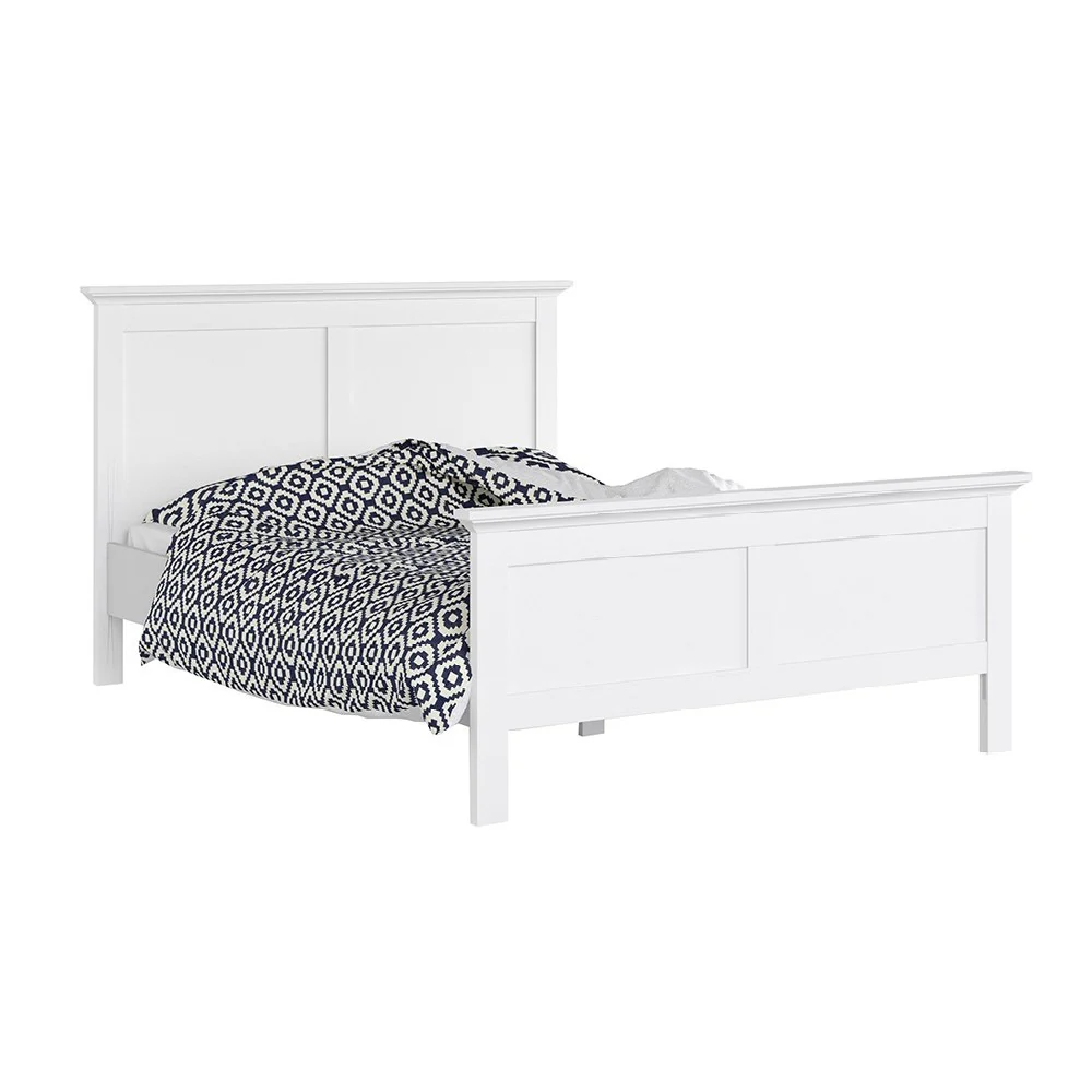 Parisian King Size 5ft Bed in White