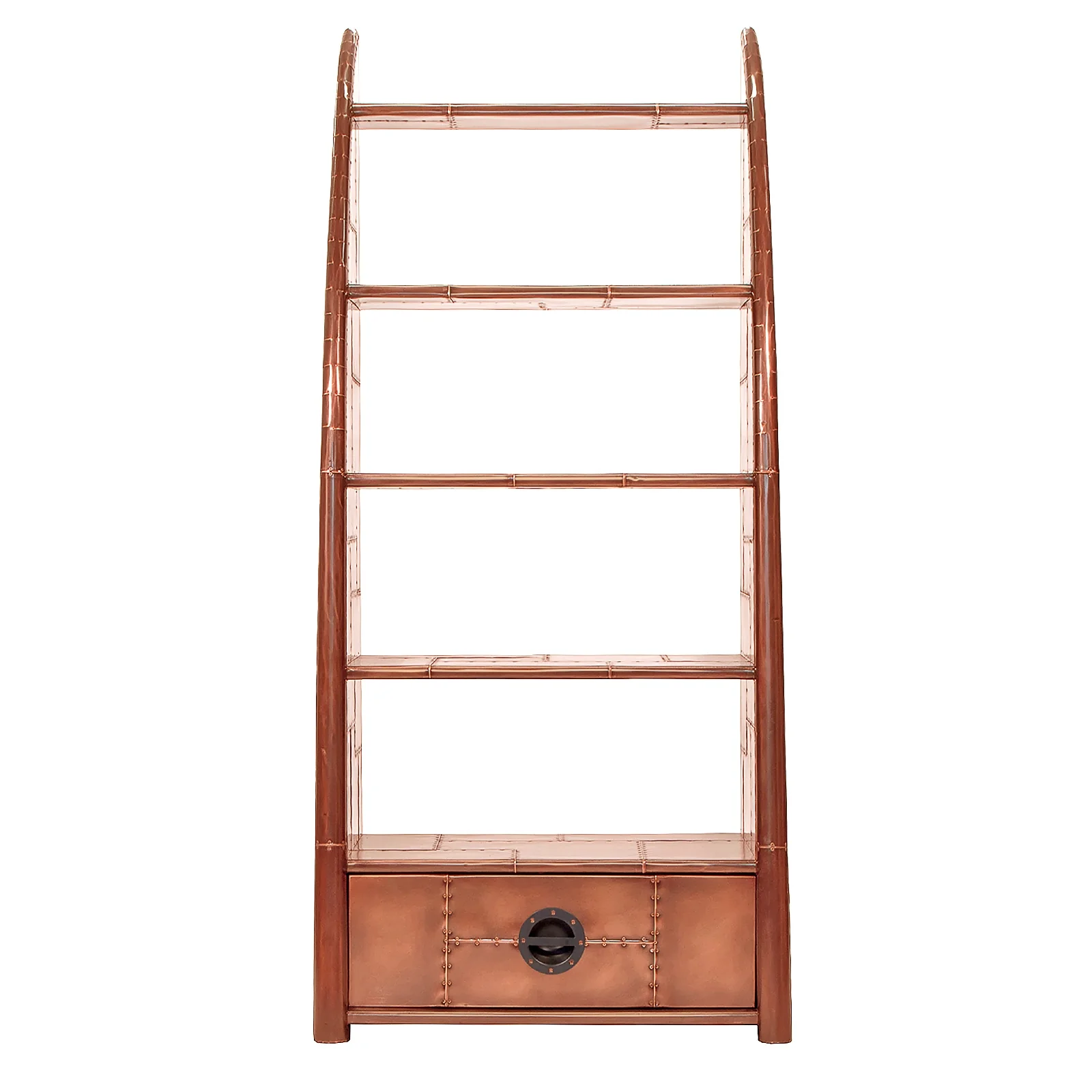 Avaitor Wing Bookcase - Vintage Copper