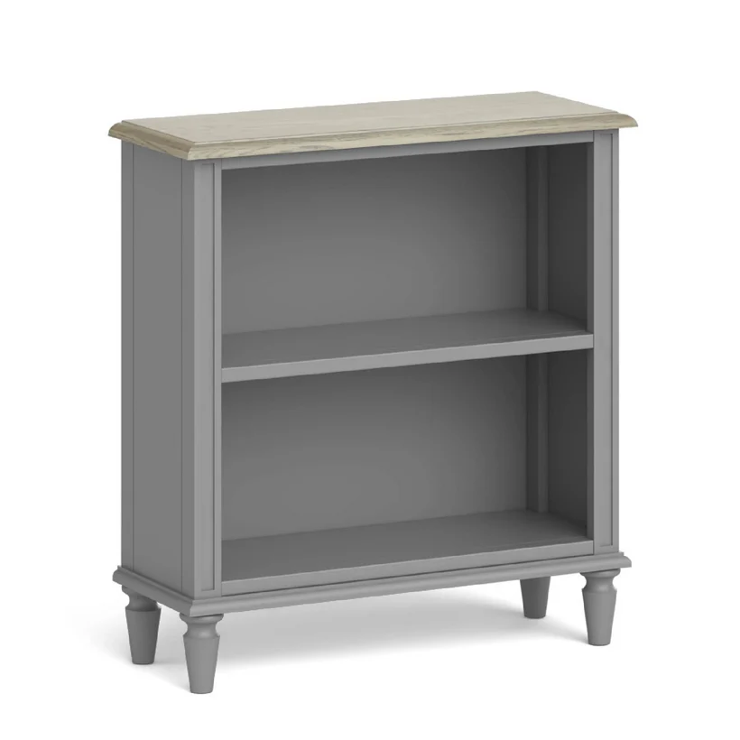 Marseille Grey Painted Small Bookcase