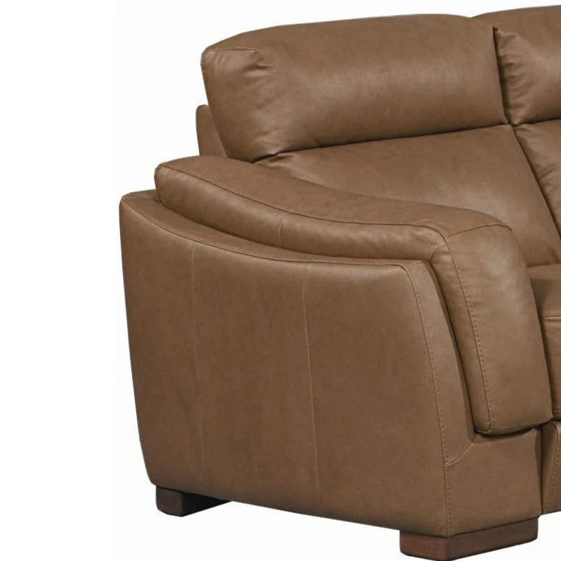 Brindisi Top Grain Italian Leather Corner Sofa - Choice Of Sizes, Leathers & Feet