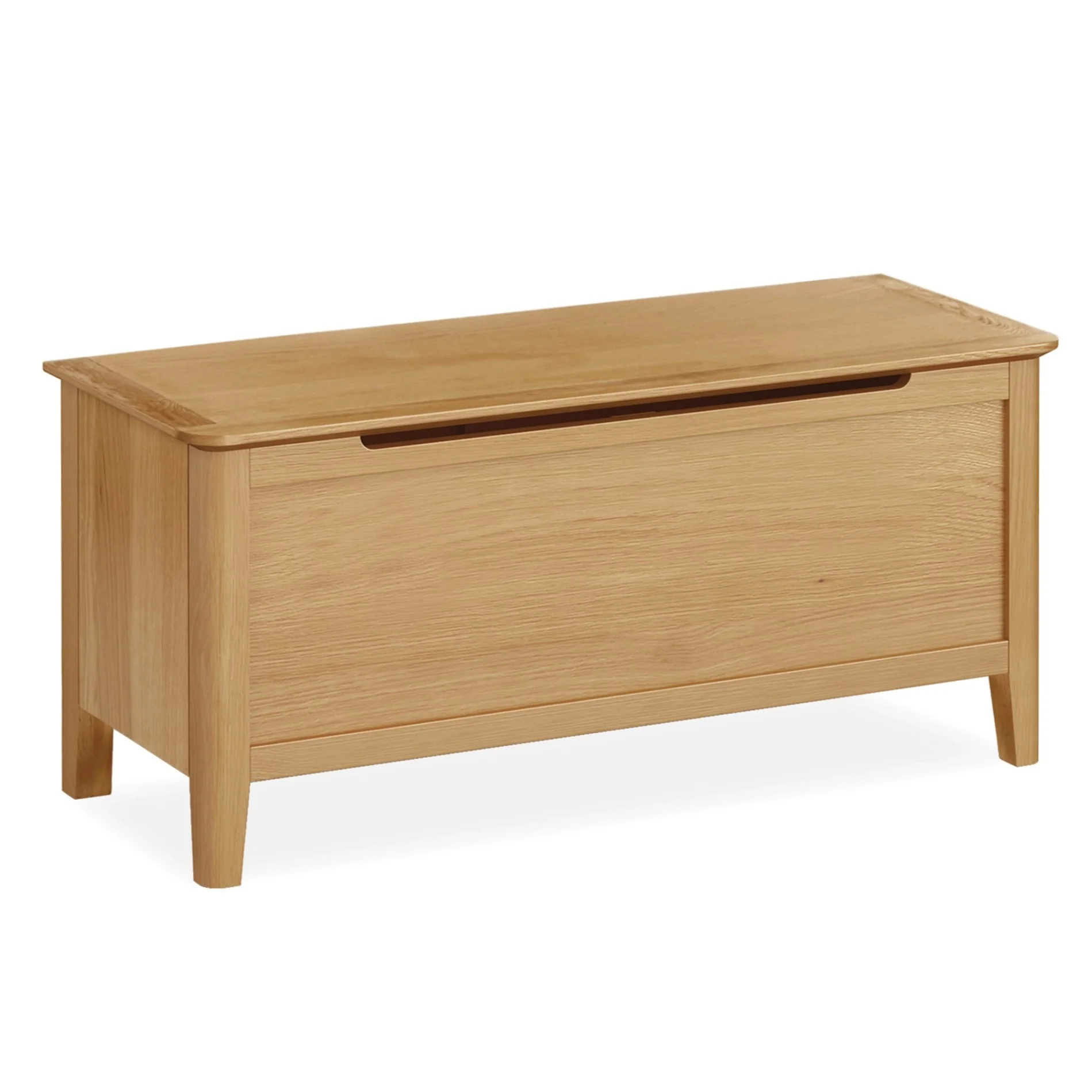 Bath Oak Blanket Box