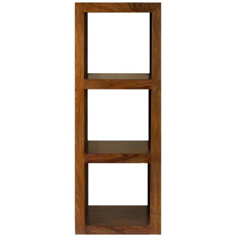Novo Petite Sheesham Vertical 3 Hole Display Shelf