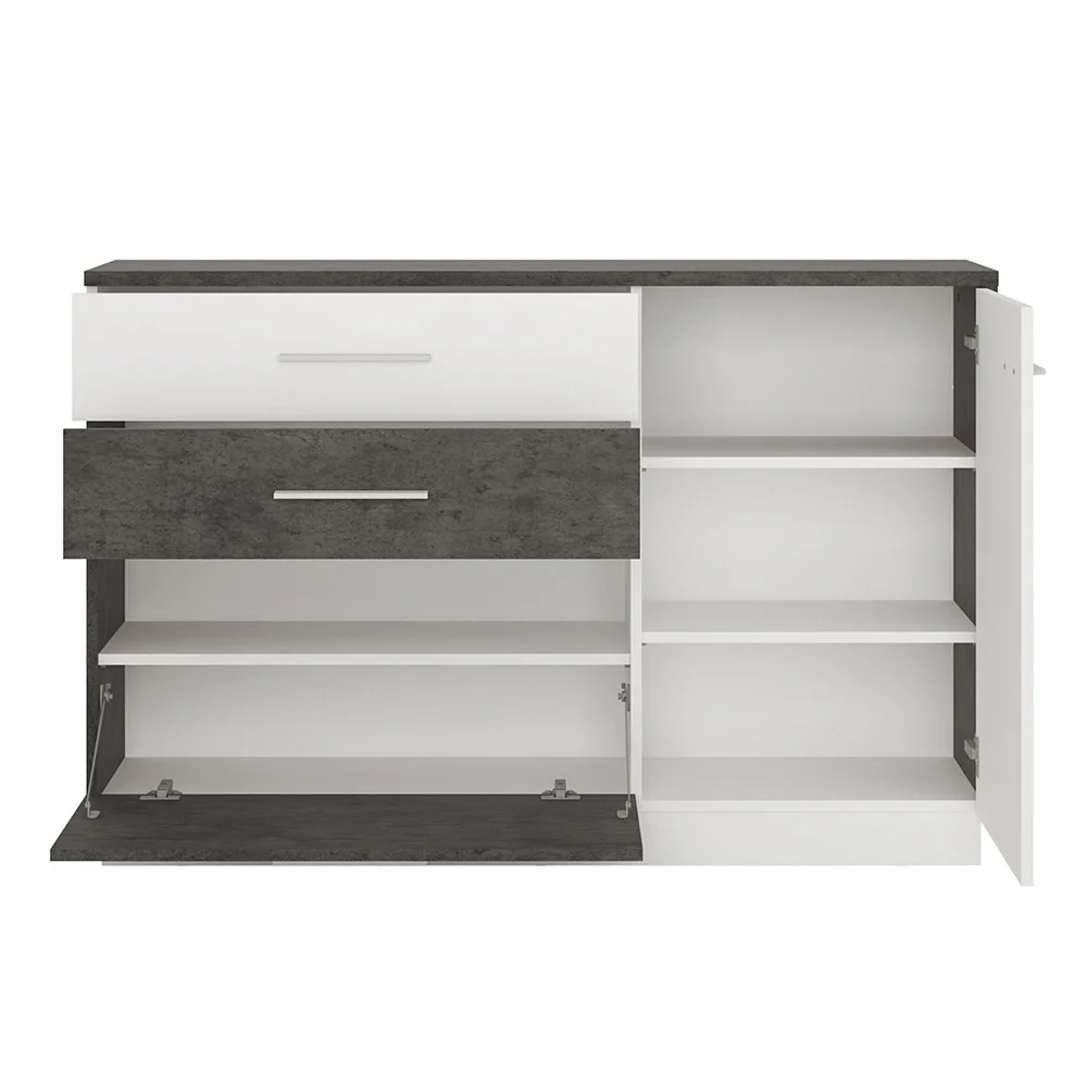 Stretto 1 door 2 drawer 1 compartment sideboard