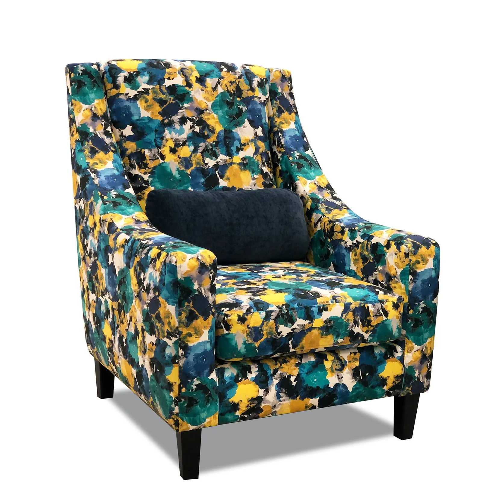 Canterbury Collection Fabric Accent Chair