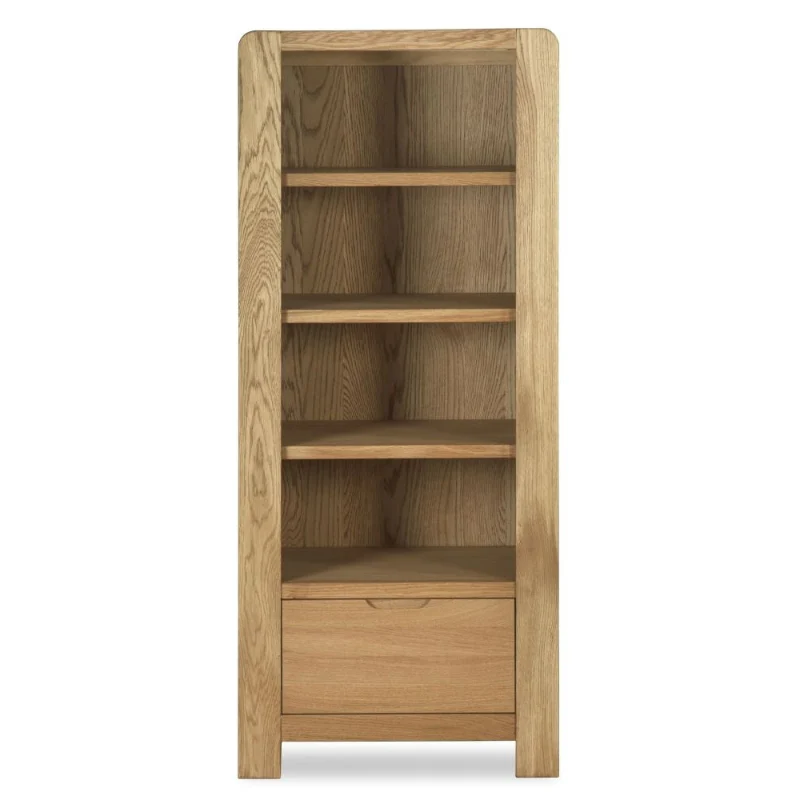Bakerloo Oak Tower Unit - 1 Drawer