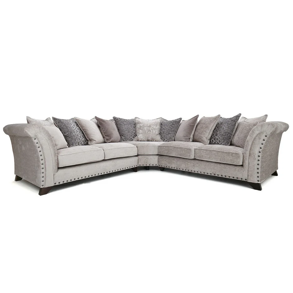Vesper Pillow Back Corner Sofa Choice Of Sizes, Fabrics & Feet