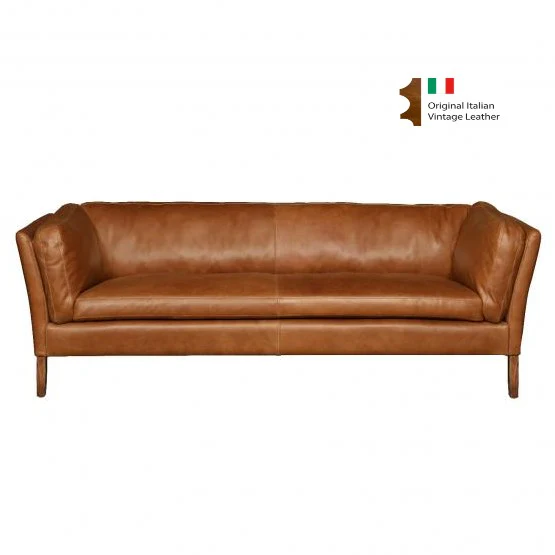 Saddler Vintage Leather Sofa - Choice Of Sizes & Leathers