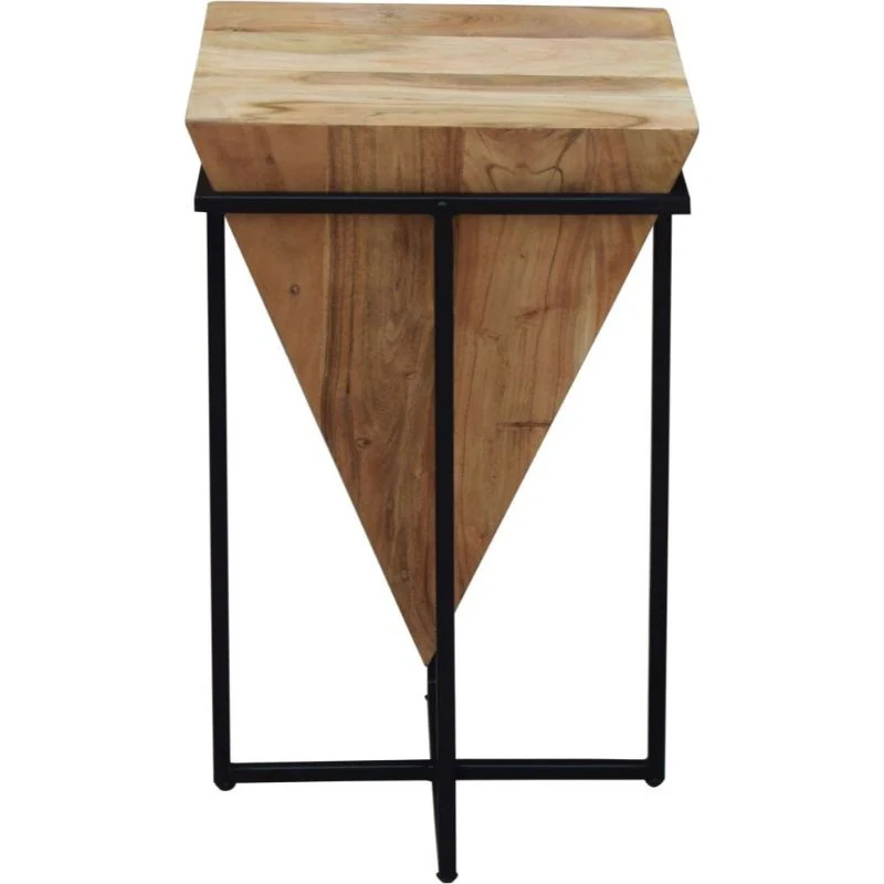 Modern Reclaimed Industrial Medium Side Table - 1069