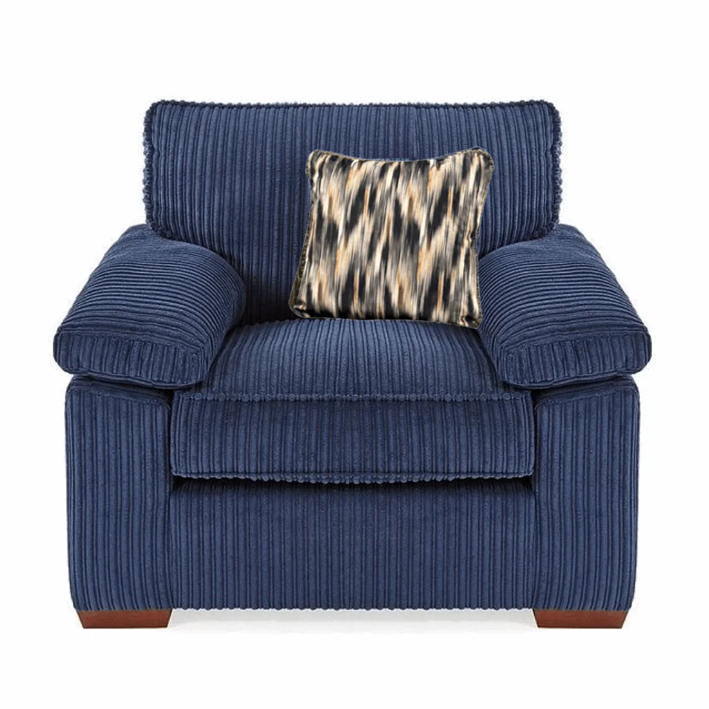 Dexter Armchair & Love Chair Collection - Choice Of Fabrics & Feet
