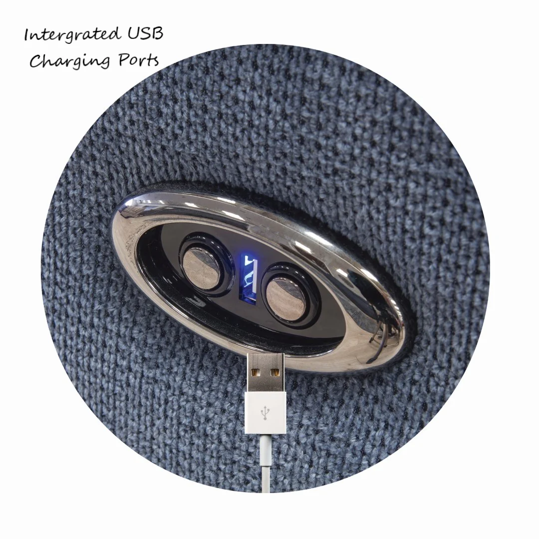 Baxley Power Recliner Armchair With Intergrated Usb Charging Ports - Choice Of Fabrics