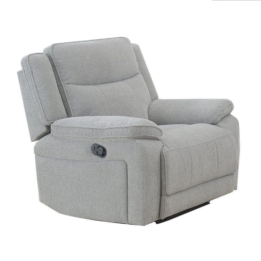 Gracy Fabric Manual Recliner Armchair