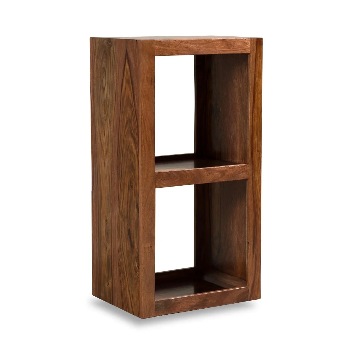 Novo Petite Sheesham Vertical 2 Hole Display Shelf