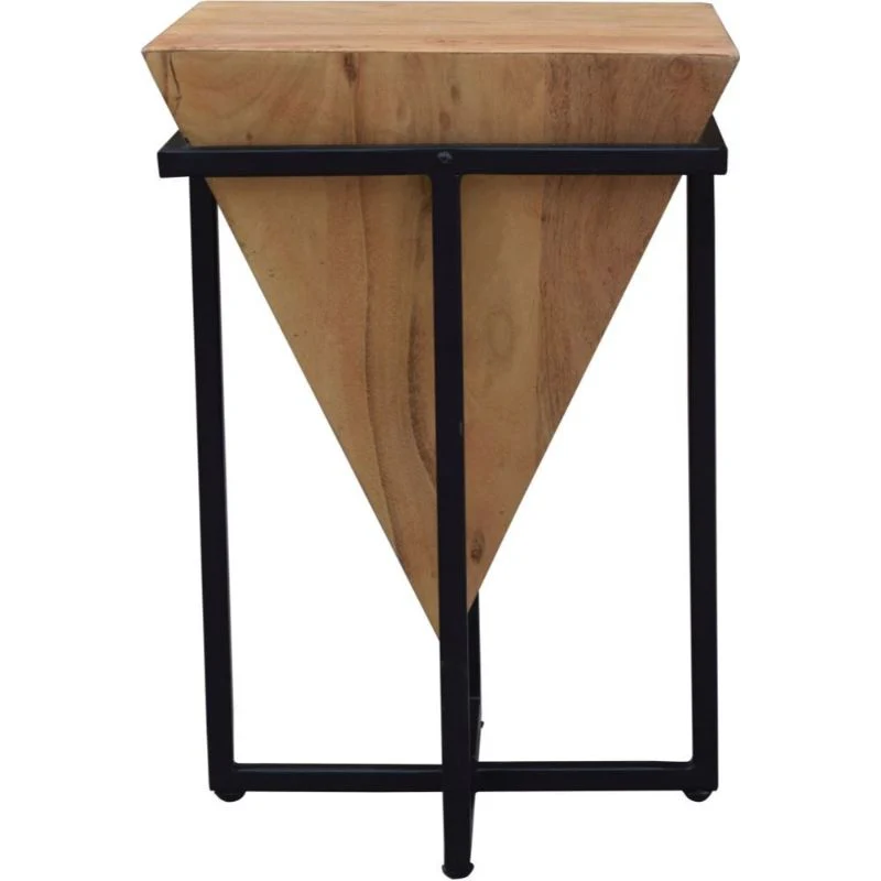 Modern Reclaimed Industrial Large Side Table - 1068