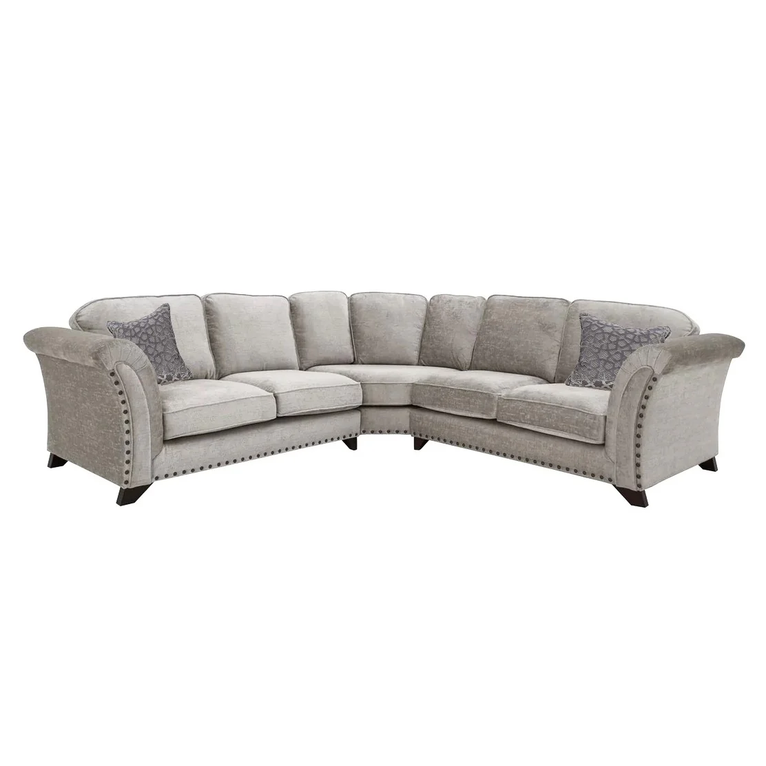 Vesper Classic Back Corner Sofa - Choice Of Fabrics & Feet