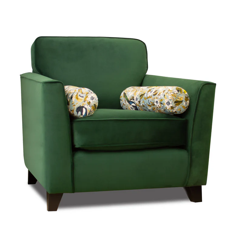 Rene Armchair & Love Chair Collection - Available In A Choice Of Fabrics