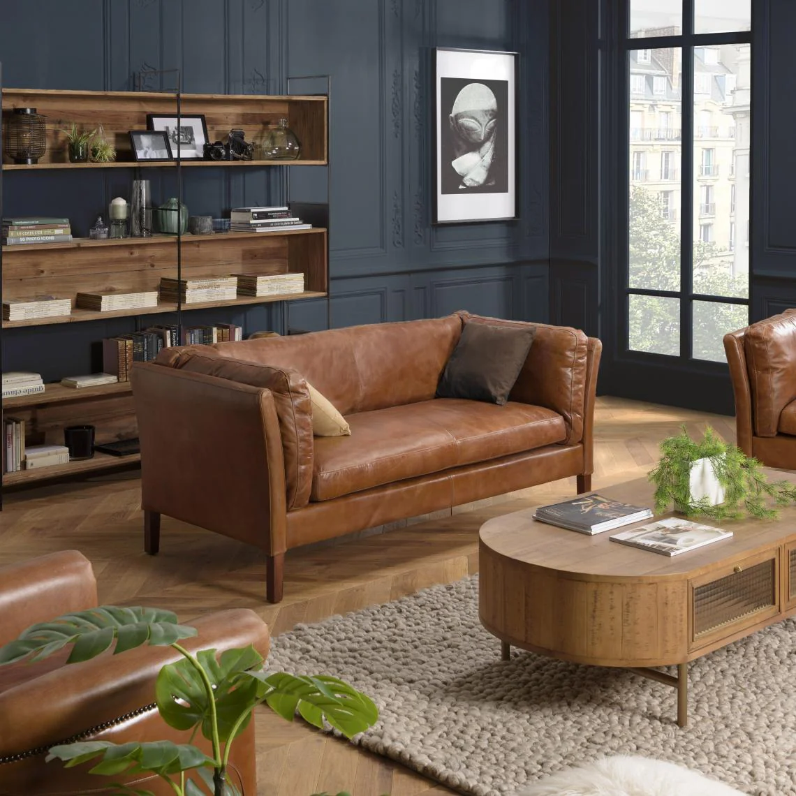 Saddler Vintage Leather Sofa - Choice Of Sizes & Leathers