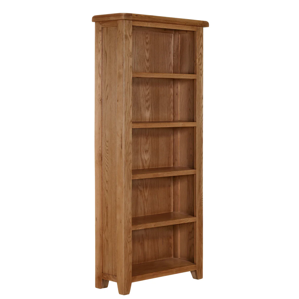 Torino Country Solid Oak Large Bookacse