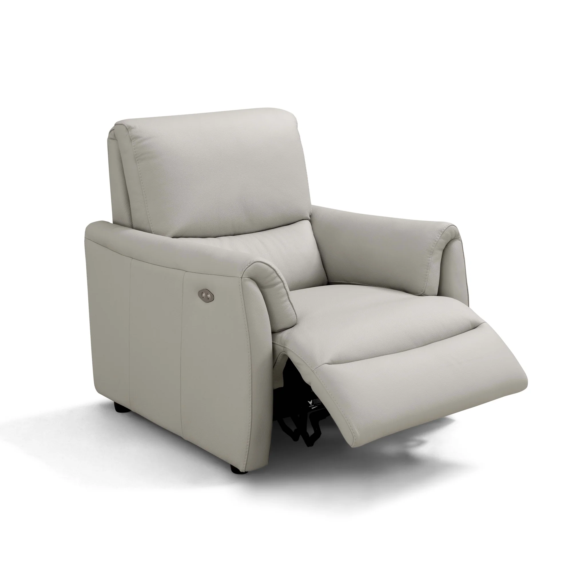 Ziwa Italian Leather Power Recliner Armchair - Choice Of Leather Colours
