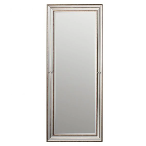 Cyril Leaner Mirror - Antique Gold Detailing