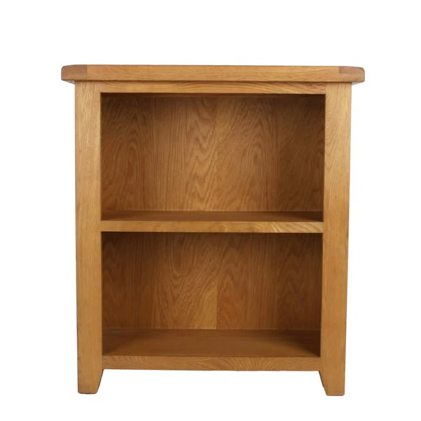 Torino Country Solid Oak Low Bookcase