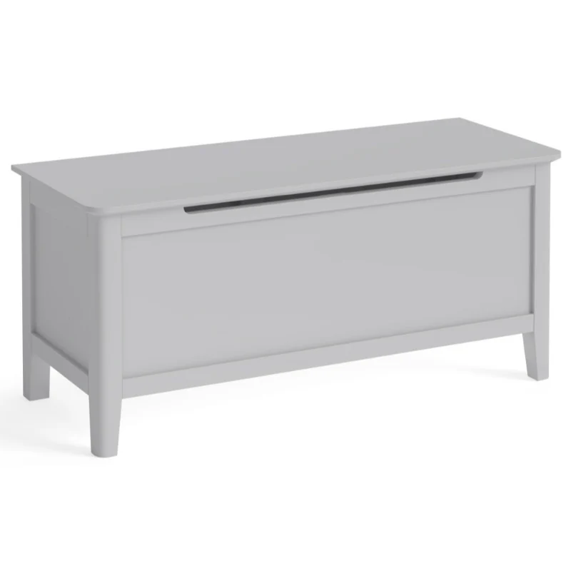 Stowe Silver Grey Blanket Box