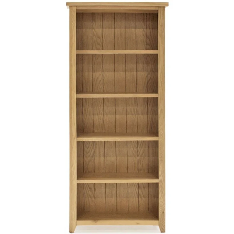 Ramore Oak Tall Large Bookcase