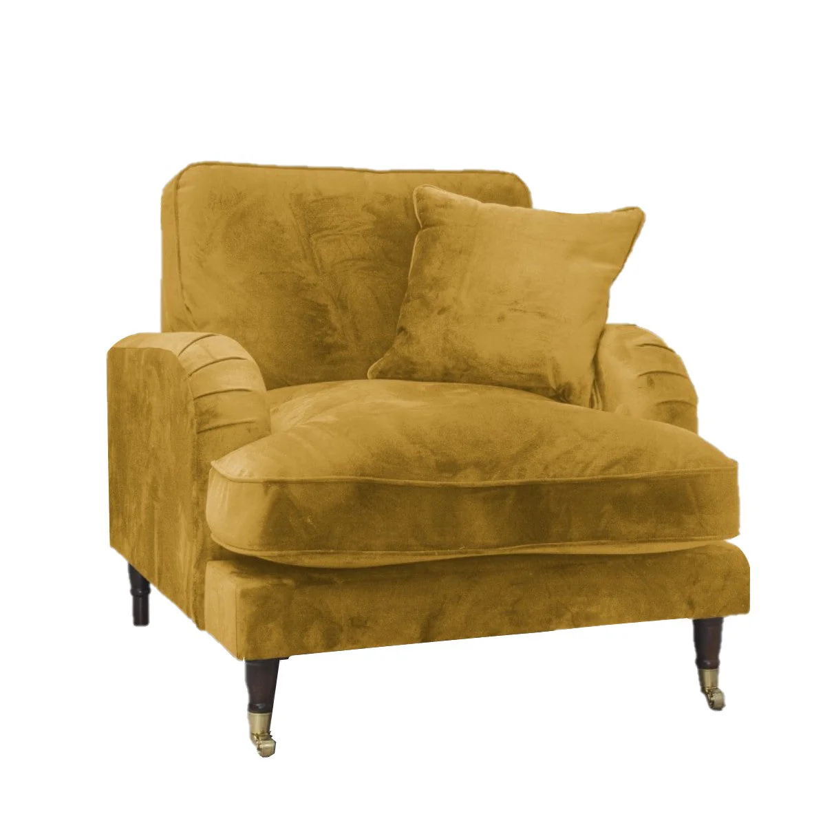 Rupert Velvet Armchair - Choice Of Colours