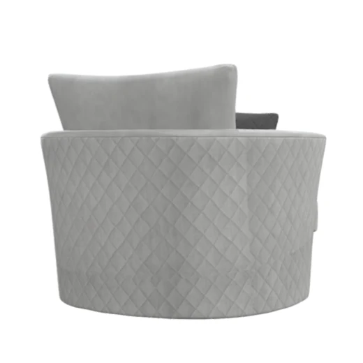 Lucy Fabric Swivel Chair - Choice Of Colours & Size