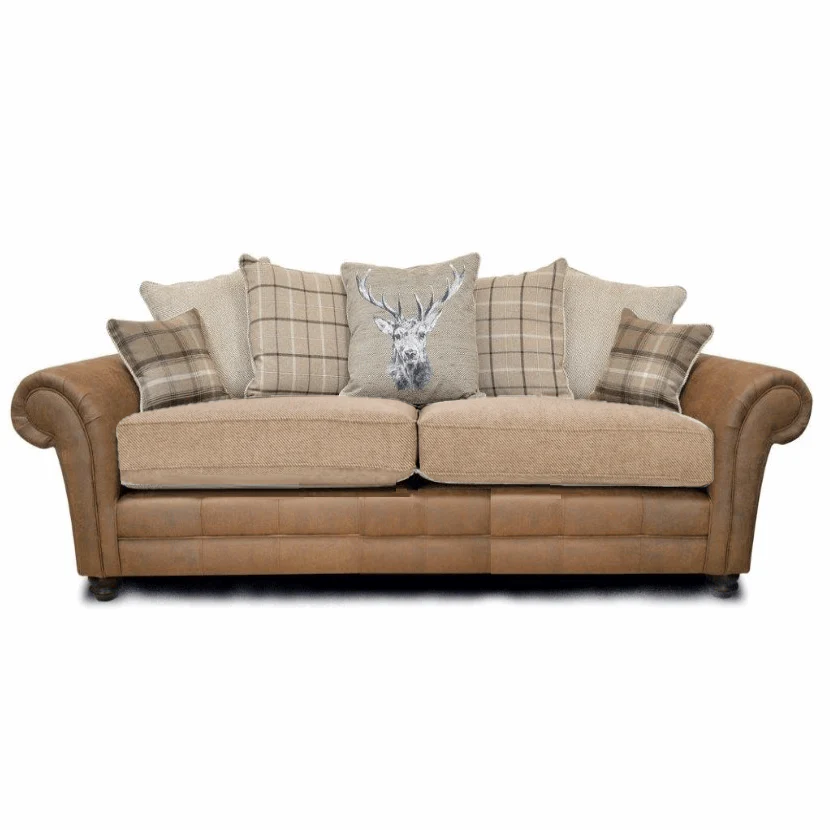 Darwin 3 Seater Sofa Bed - Choice Of Scatter Or Standard Back & Fabrics
