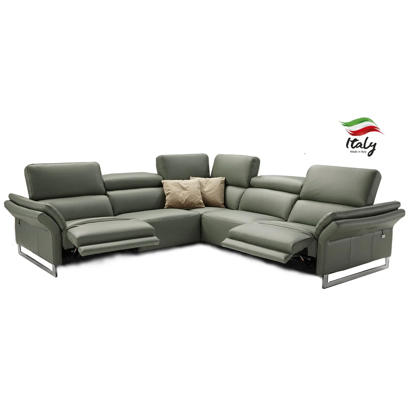 Mottetto Italian Leather Power Recliner Sofa - Various Options