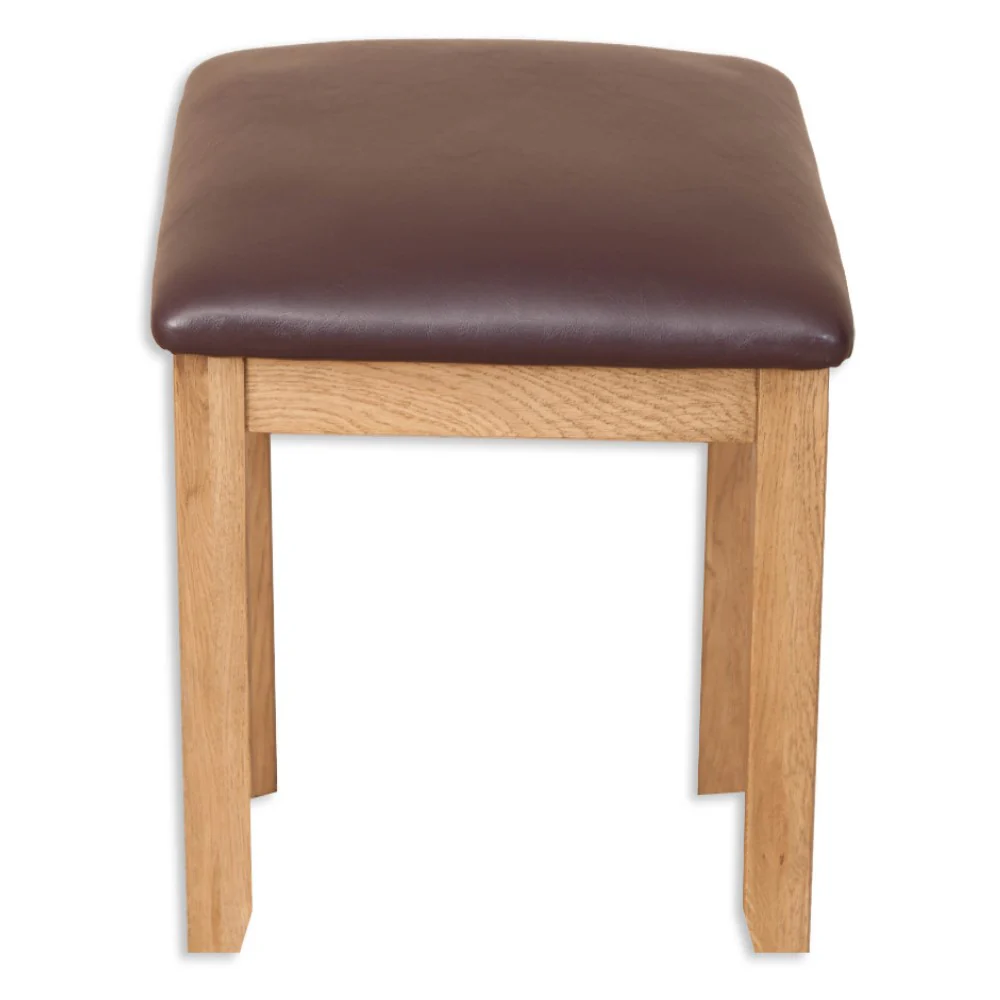 Wiltshire Country Oak Dressing Table Stool