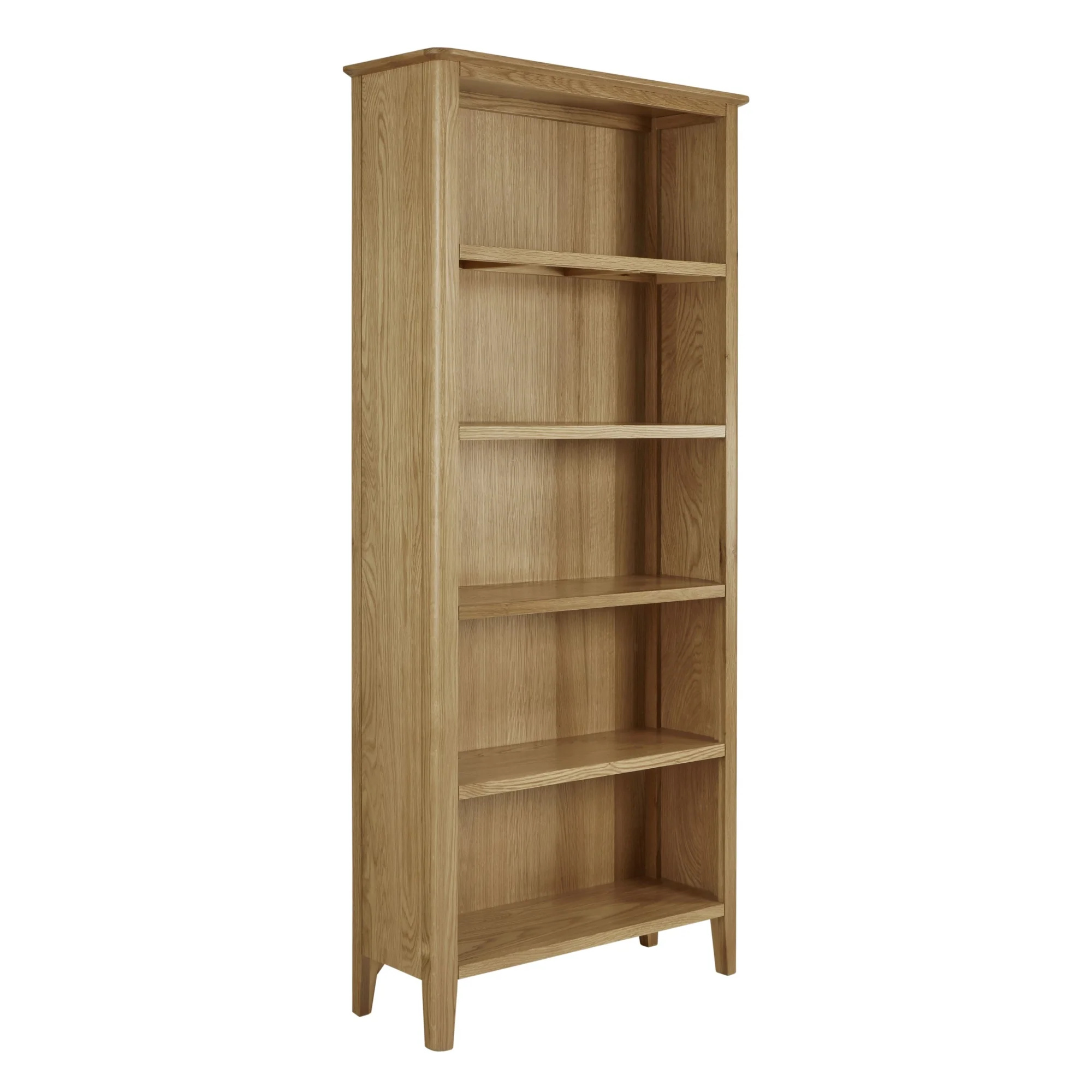 Bath Oak Large Bookcase - 180cm