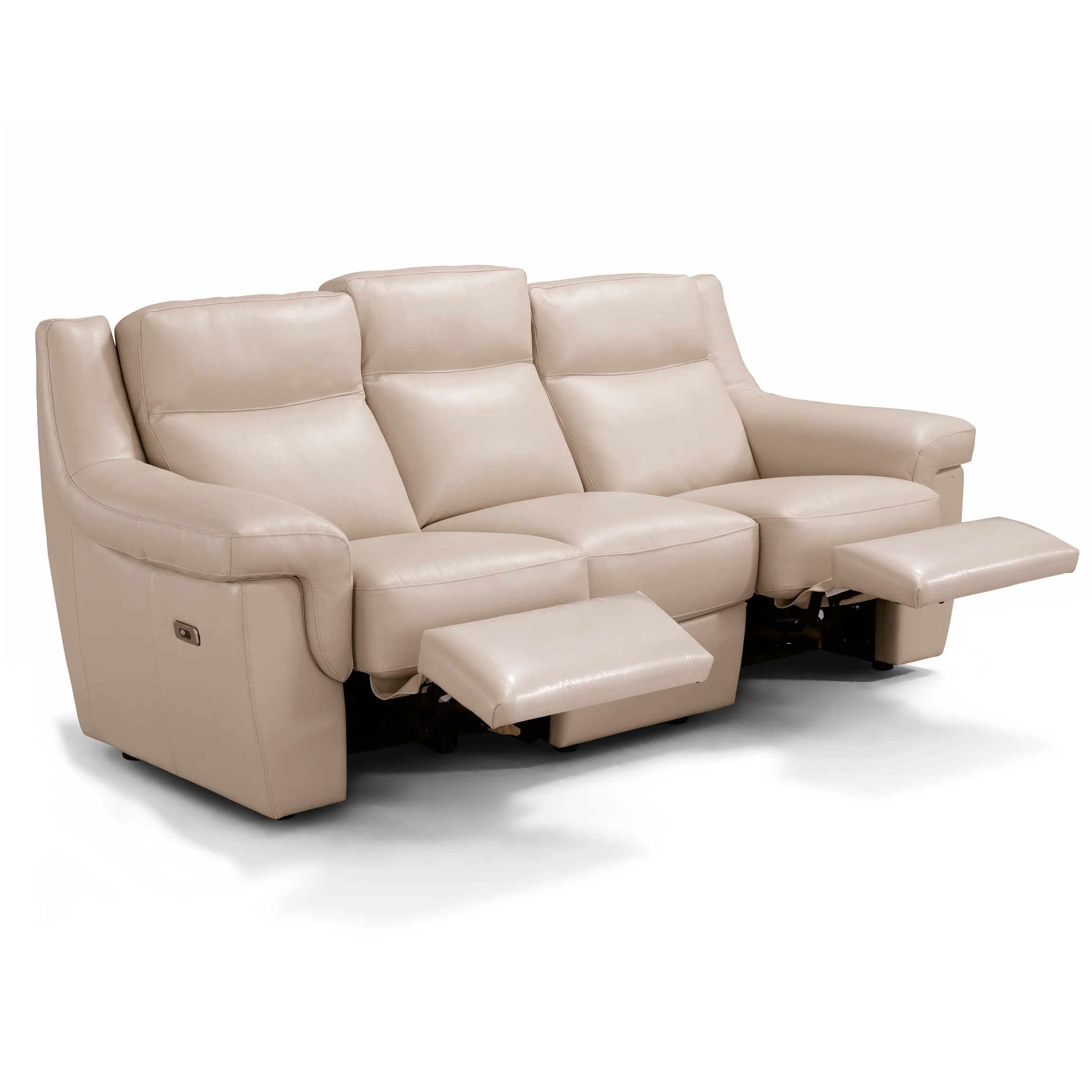 Canazei Italian Leather Sofa Collection - Choice Of Standard Sofa or Power Recliner