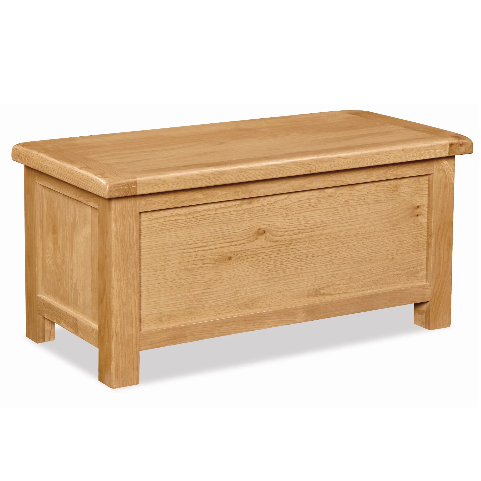 Sailsbury Solid Oak Blanket Box