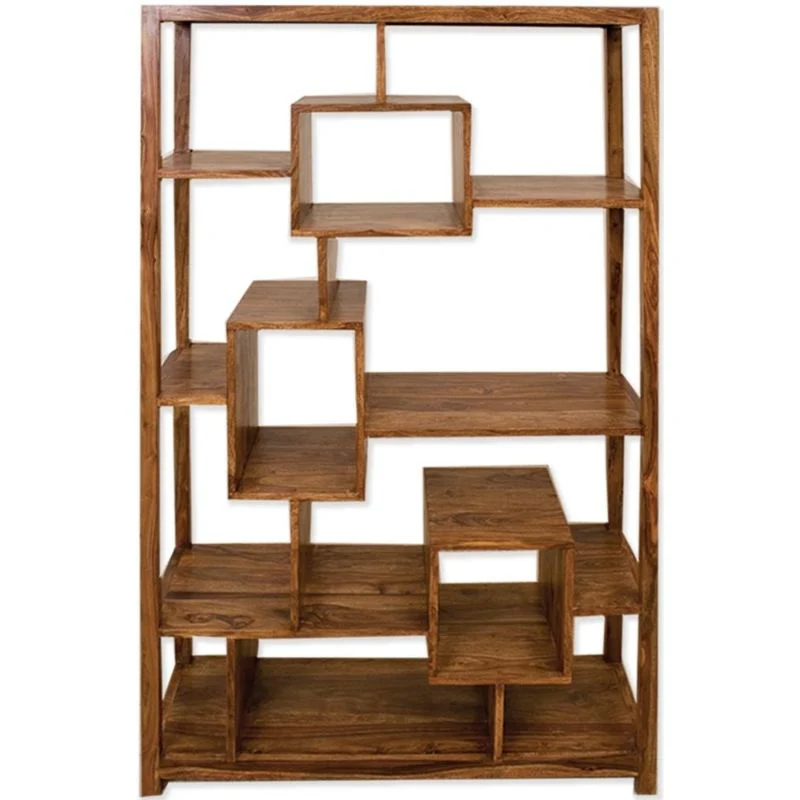 Novo Petite Sheesham Large Open Display Shelving Unit