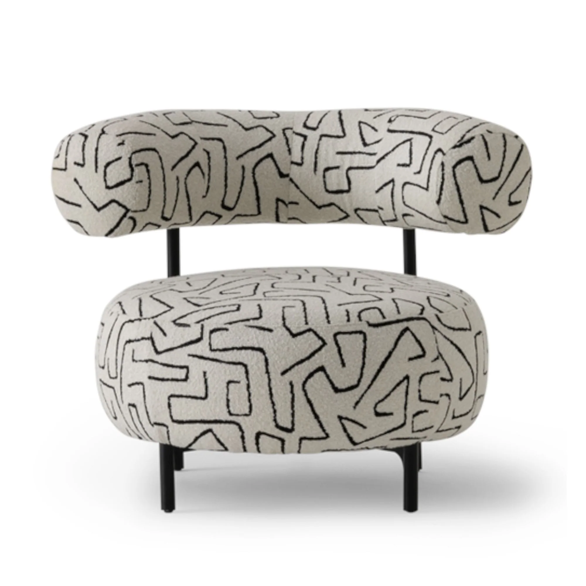 Bon Bon Bottega Fabric Armchair
