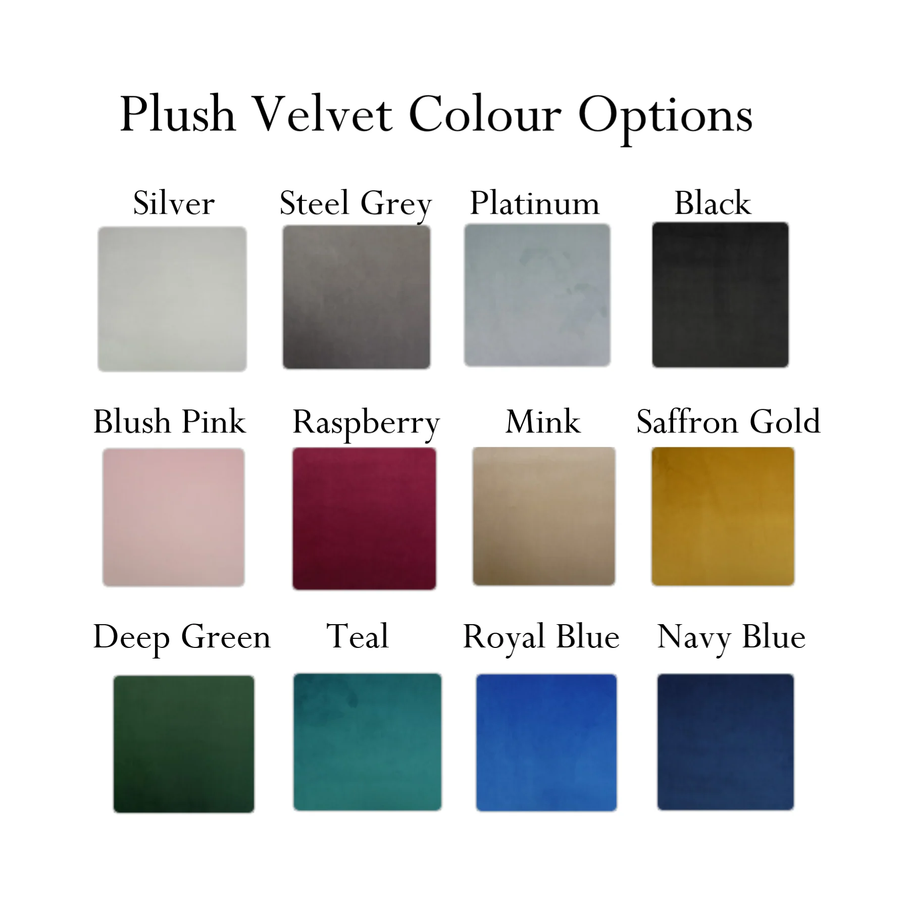 Deluxe Velvet Corner Sofa – Choice Of Colours