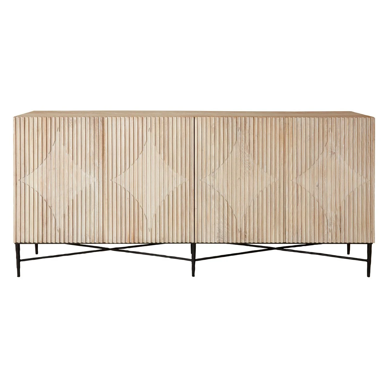 Kyra Large Elm Wood Sideboard