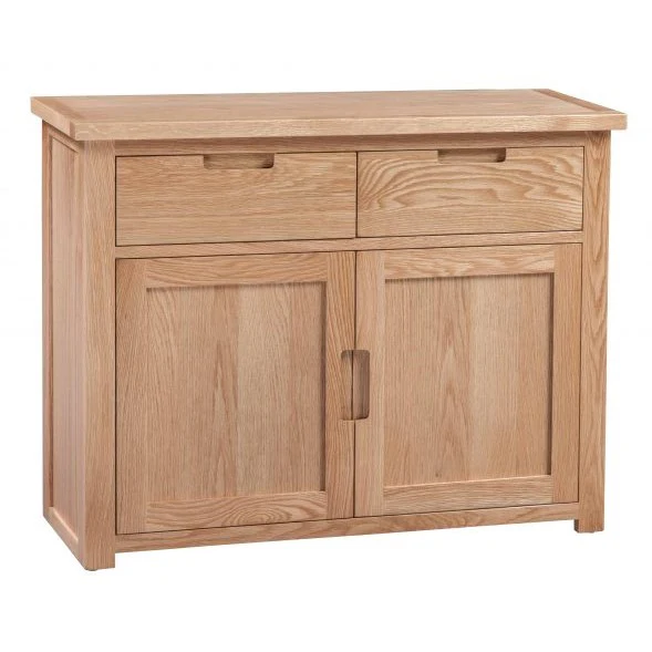 Romsey Solid Oak 2 Drawer 2 Door Medium Sideboard