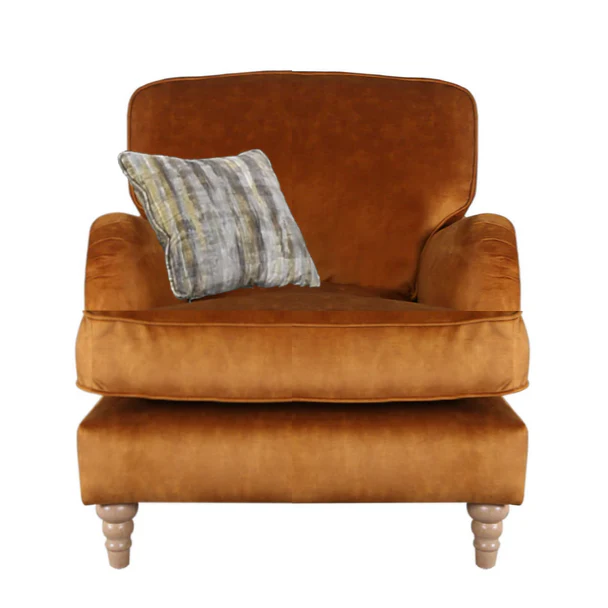 Beatrix Collection Armchair & Love Chair - Choice Of Fabric & Feet