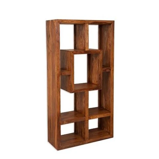 Novo Petite Sheesham Yoga Open Display Shelving Unit