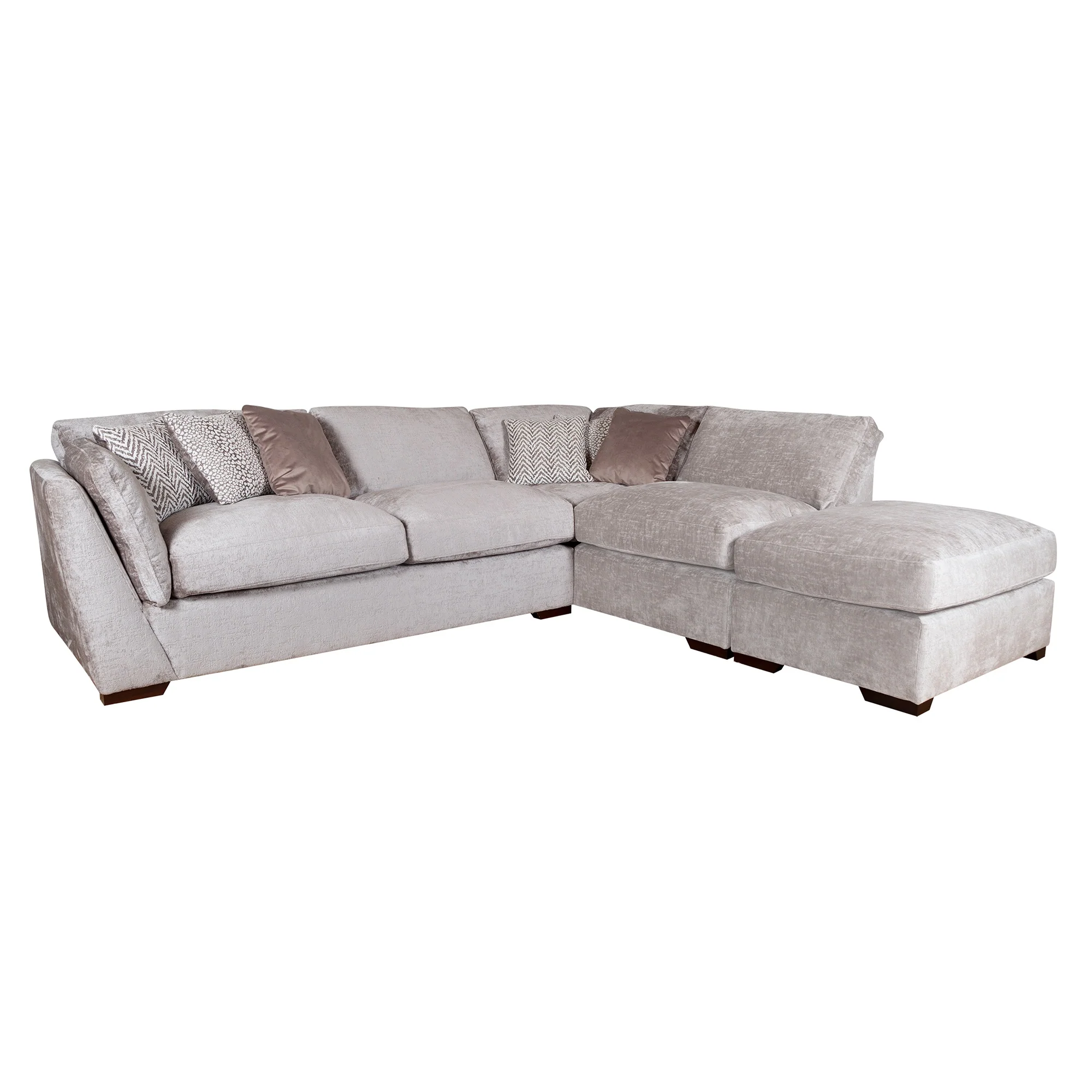 Phoenix Fabric Corner Sofa Collection - Choice Of Sizes, Fabrics & Feet