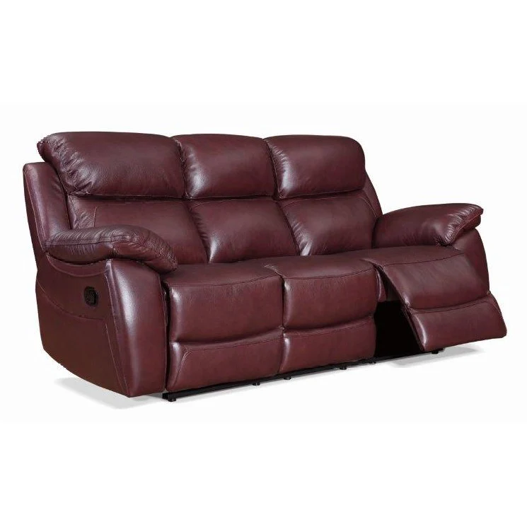 Dallas Leather Recliner Sofa Collection - Choice Of Manual or Power Function