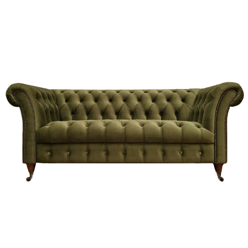 Westminster Buttoned Velvet Chesterfield Sofa Collection