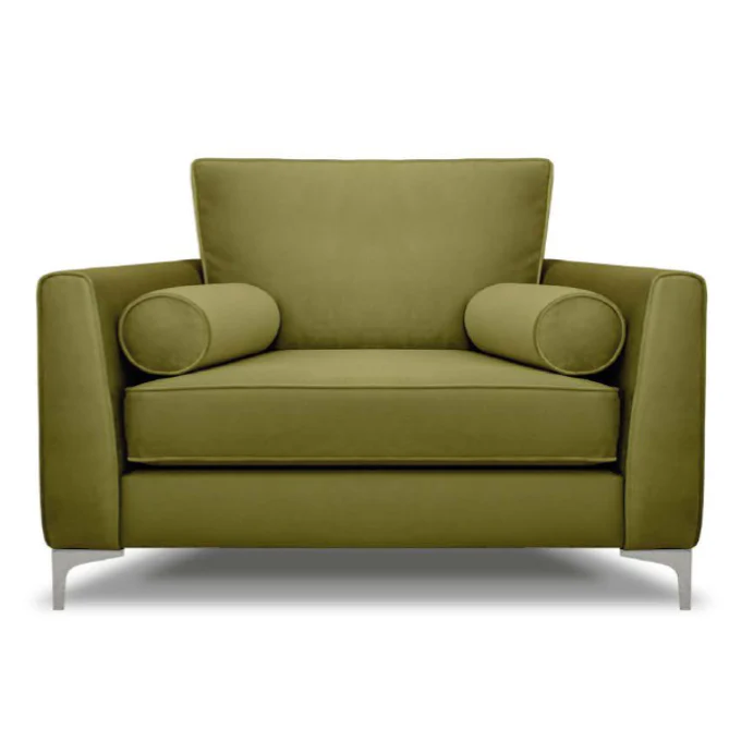 Alena Velvet Chair Collection - Choice Of Sizes & Colours