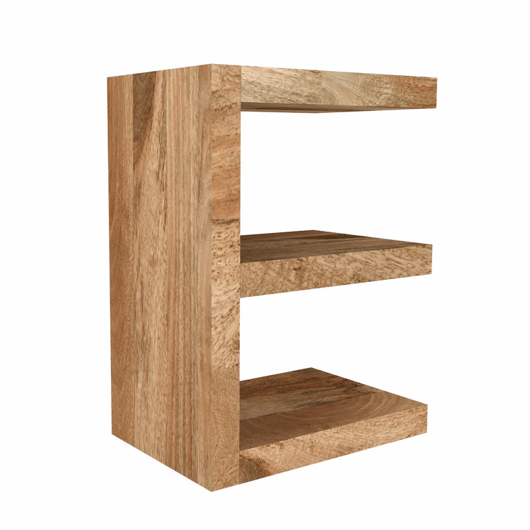 Novo Mango Wood E Shelving Unit