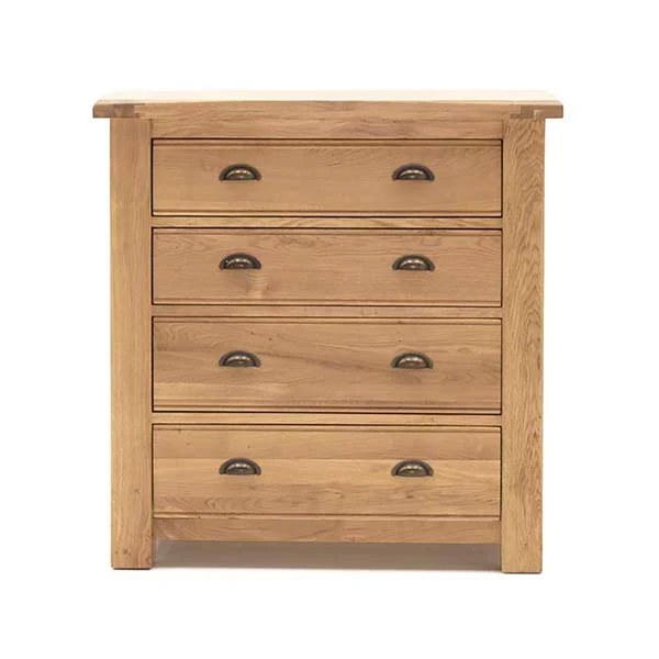 Breeze Oak 4 Drawer Chest
