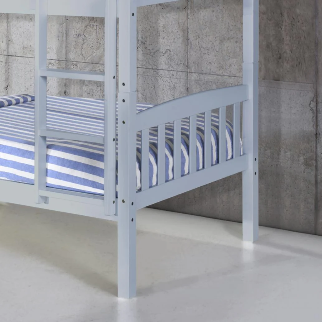 Ashbrooke 3FT Bunk Bed - Grey