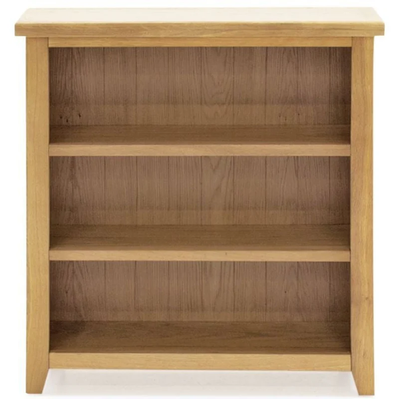 Ramore Oak Low Bookcase