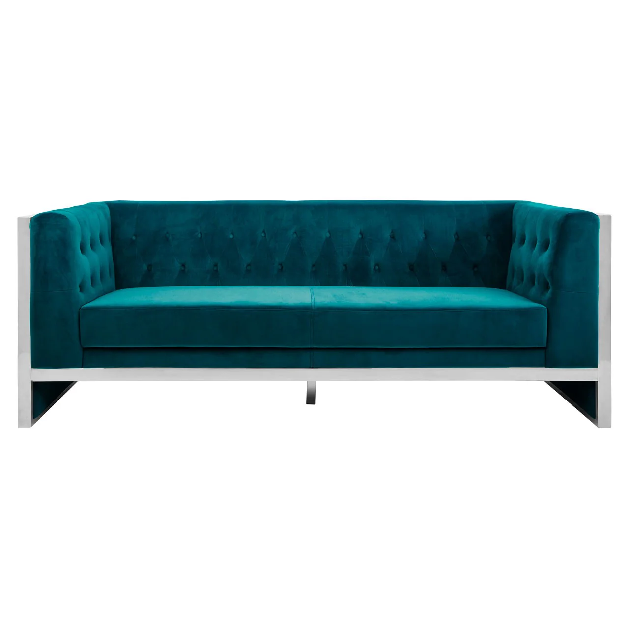 Vogue 3 Seater Velvet Sofa - Choice Of Colours